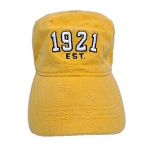 PGA Golf America Philadelphia Section 1921 Yellow Hat Cap Retro Vintage Strap